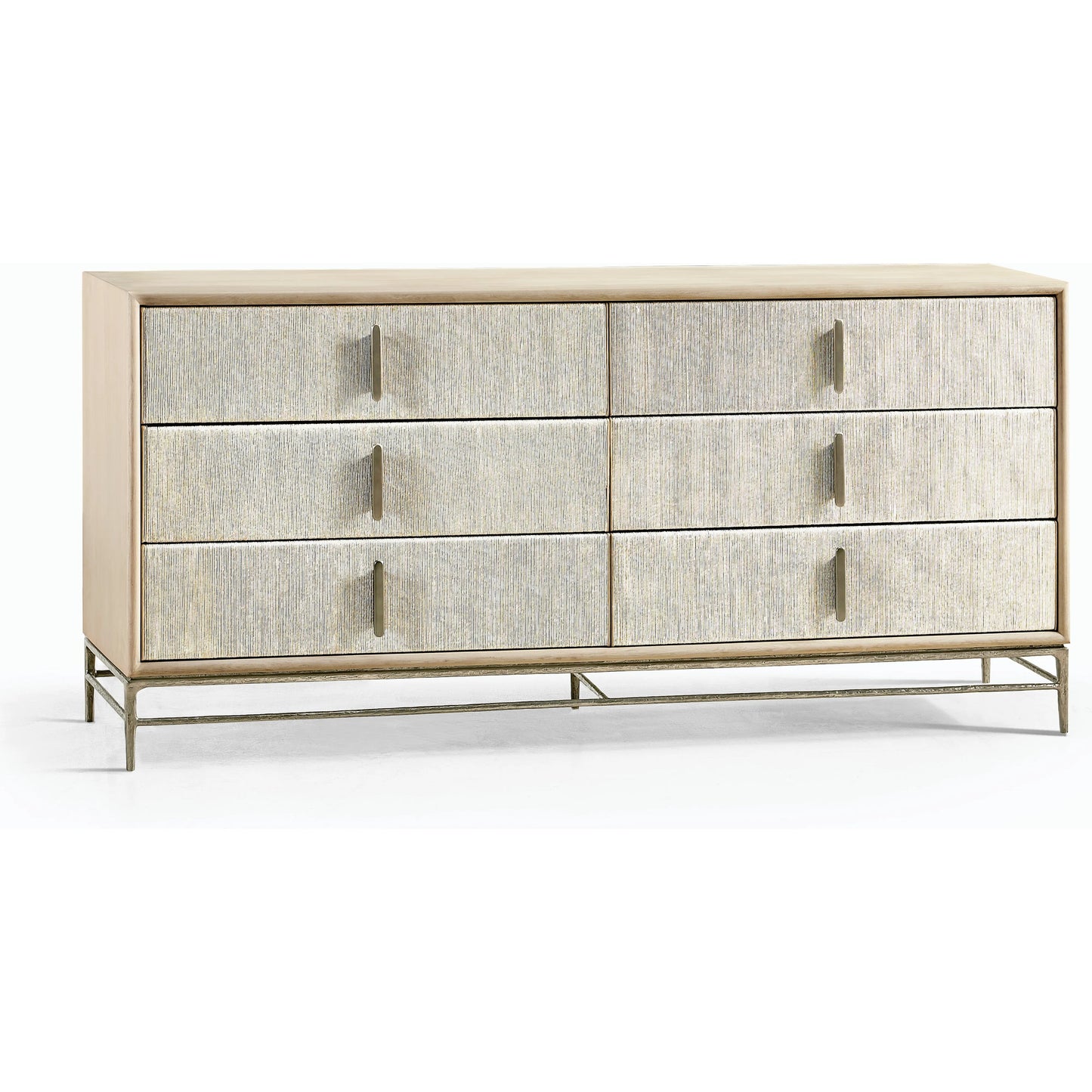 001 SI-2186246 | Primary Silo | Water Clapotis Danish Cord Double Dresser by Jonathan Charles in beige. Made from unique in a transitional style.