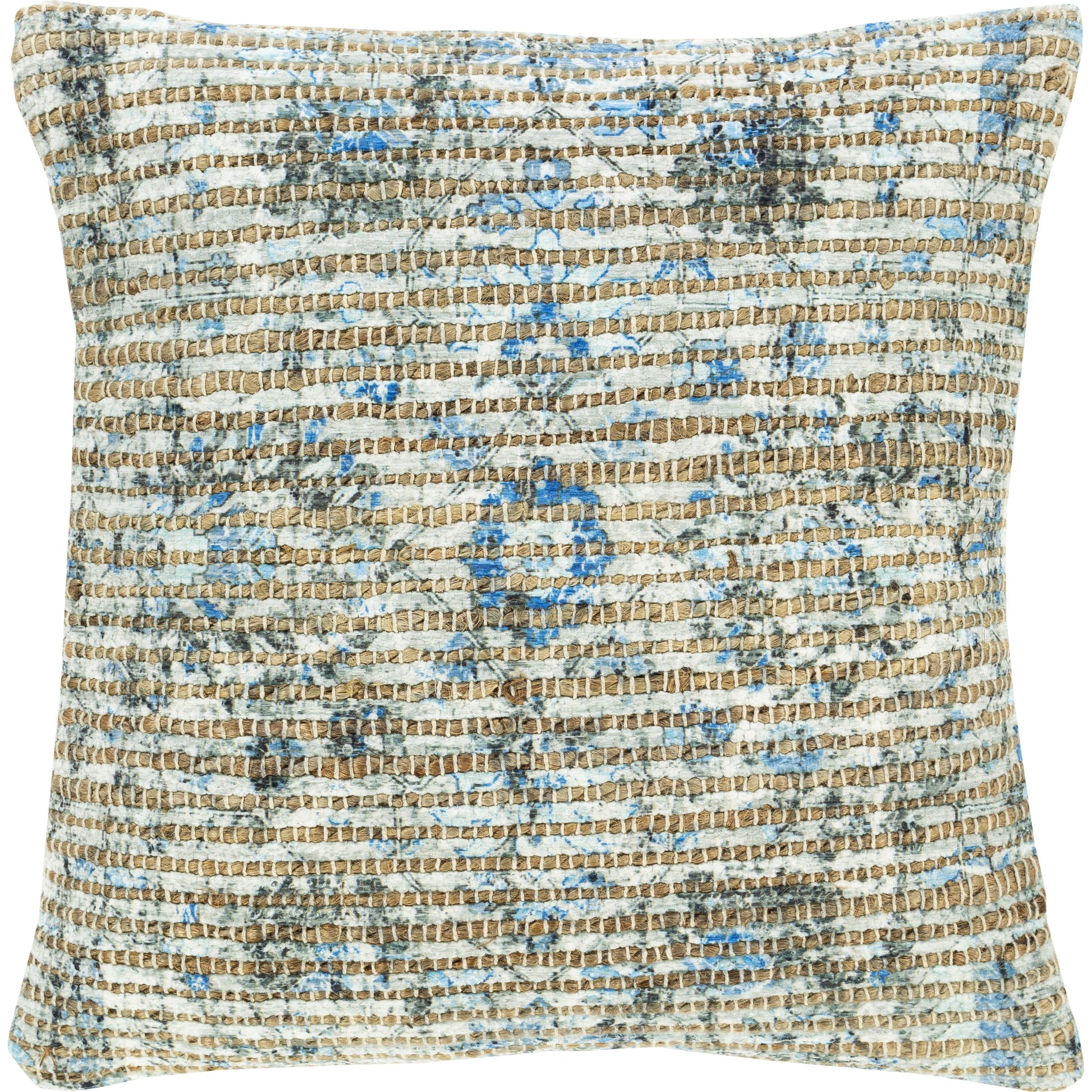 Coventry Pillow - 32536 by Surya in ivory, saffron. Made from 65% jute, 25% polyester, 10% cotton, 100% cotton in a eclectic & global style.