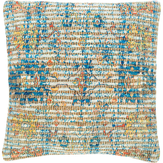 Coventry Pillow - 32536 by Surya in ivory, saffron. Made from 65% jute, 25% polyester, 10% cotton, 100% cotton in a eclectic & global style.