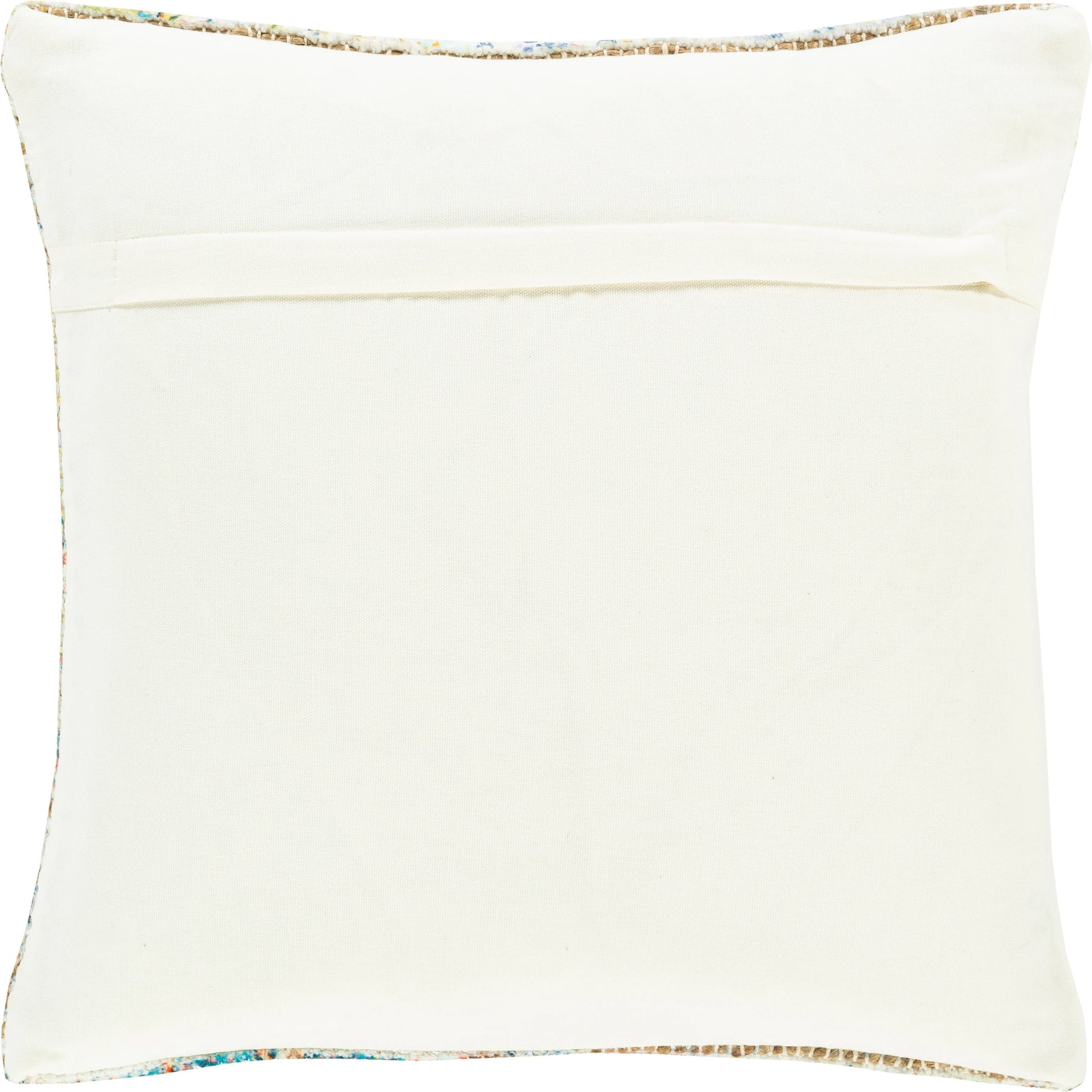 Coventry Pillow - 17096 by Livabliss in ivory, light green. Made from 65% jute, 25% polyester, 10% cotton, 100% cotton in a eclectic & global style.