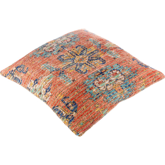 001 None | Unknown | Coventry Pillow - 27180 by Surya in aqua, ivory. Made from 65% jute, 25% polyester, 10% cotton, 100% cotton in a eclectic & global style.