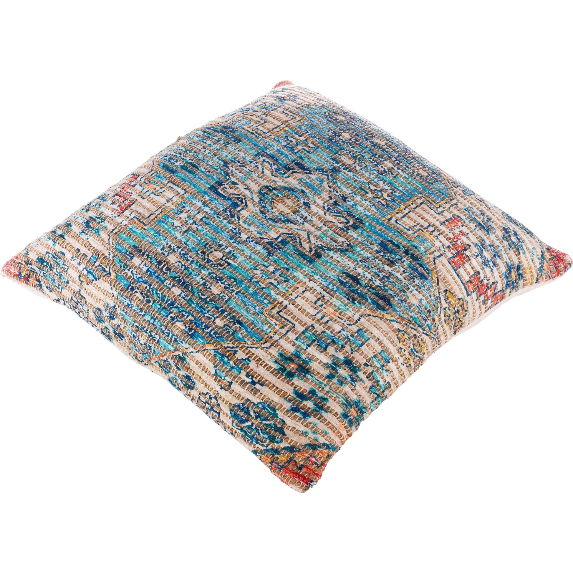 Coventry Pillow - 14343 by Livabliss. Made from jute, polyester, cotton in a traditional style.