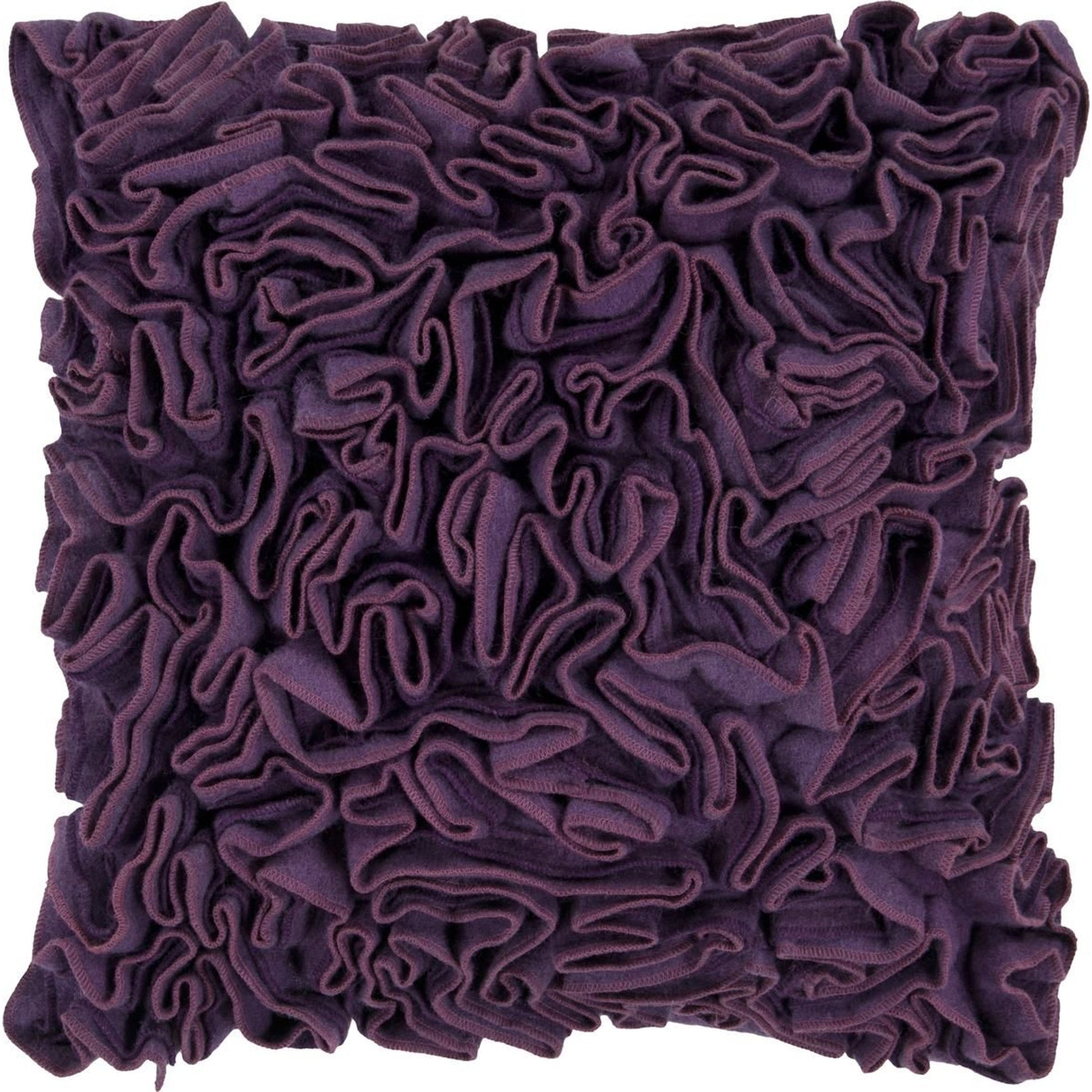 Danlia Pillow - 19639 by Surya. Made from 75% wool, 25% nylon, 100% wool in a modern style.