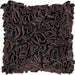 Danlia Pillow - 19639 by Surya. Made from front: 75% wool, 25% nylon, back: 100% wool in a modern style.