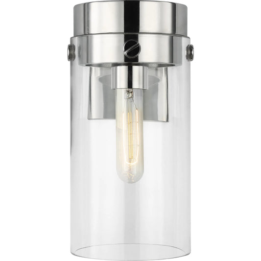001 SI-2234316 | Primary Silo | Garrett Sconce by Visual Comfort & Co. in polished nickel. Made from steel in a unique style.