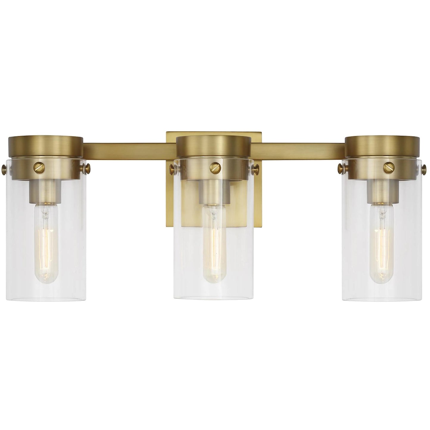 002 SI-2234319 | Primary Silo | Garrett 3 - Light Vanity by Visual Comfort & Co.. Made from steel in a unique style.