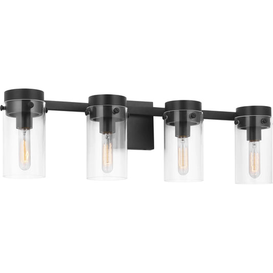 Garrett 4-Light Vanity by Visual Comfort & Co.. Made from steel in a modern style.