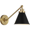 Midnight Black, Burnished Brass