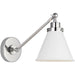 Wellfleet Single Arm Cone Task Sconce by Visual Comfort & Co.. Made from steel in a unique style.