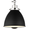 Midnight Black, Polished Nickel