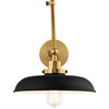 Midnight Black, Burnished Brass