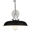 Midnight Black, Polished Nickel