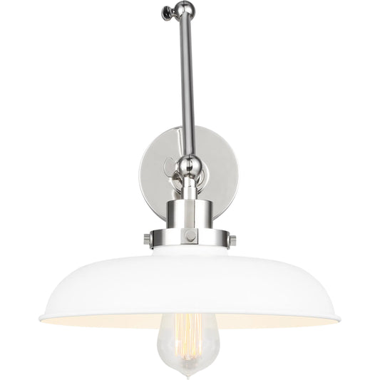Wellfleet Double Arm Wide Task Sconce by Visual Comfort & Co.. Made from steel in a unique style.