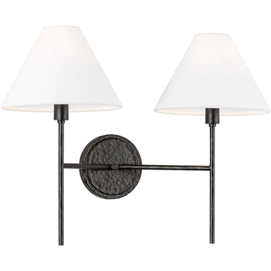 Ridgewood Medium Sconce by Visual Comfort & Co.. Made from steel in a unique style.