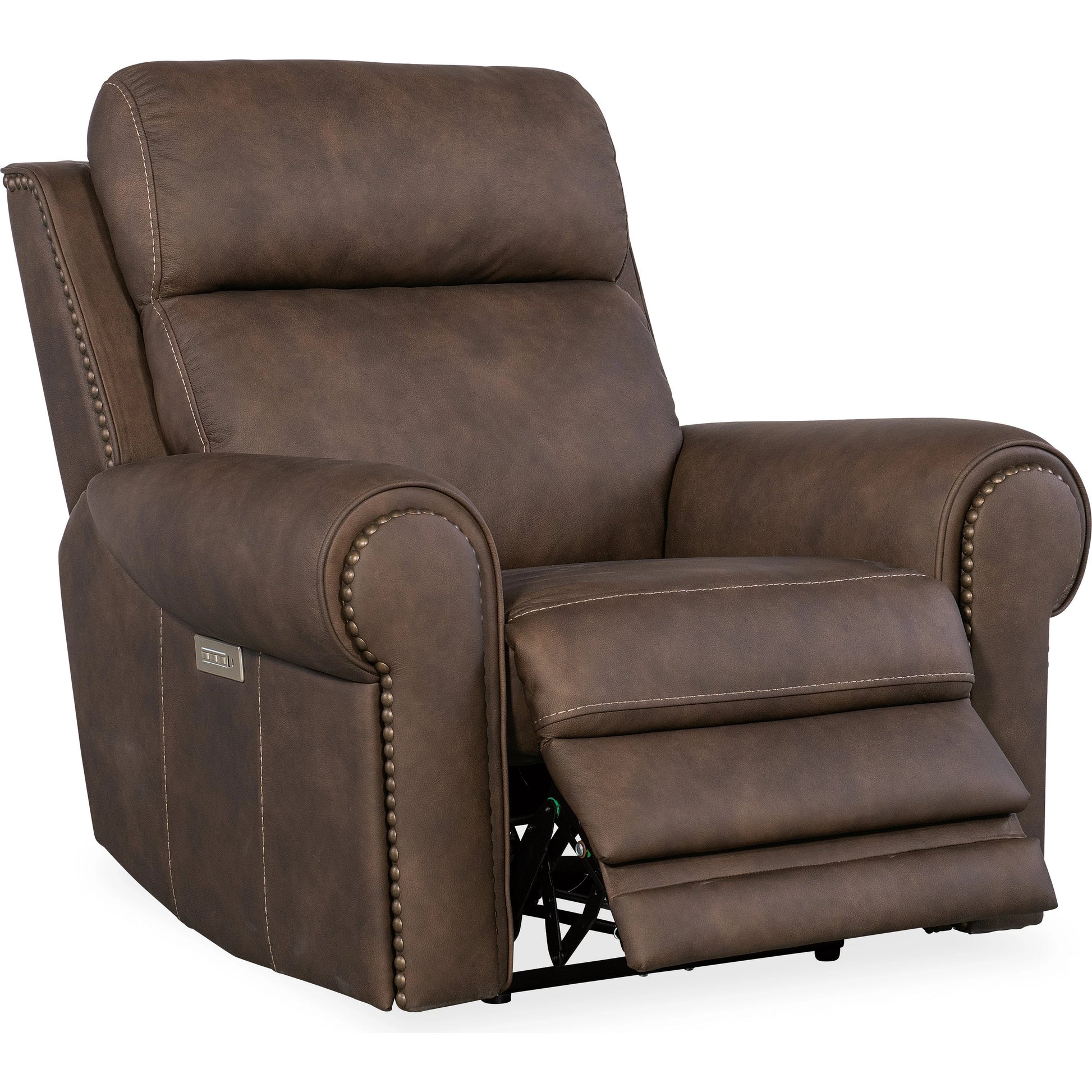 Duncan Power Recliner by Hooker Furniture. Made from unique in a traditional style.