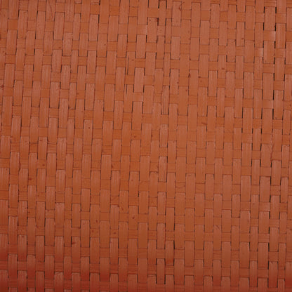 Mulberry Rattan Pole Barcart by HedgeApple Essentials in amber. Made from rattan pole frame, rattan core, plywood brass in a cottage & farmhouse style.