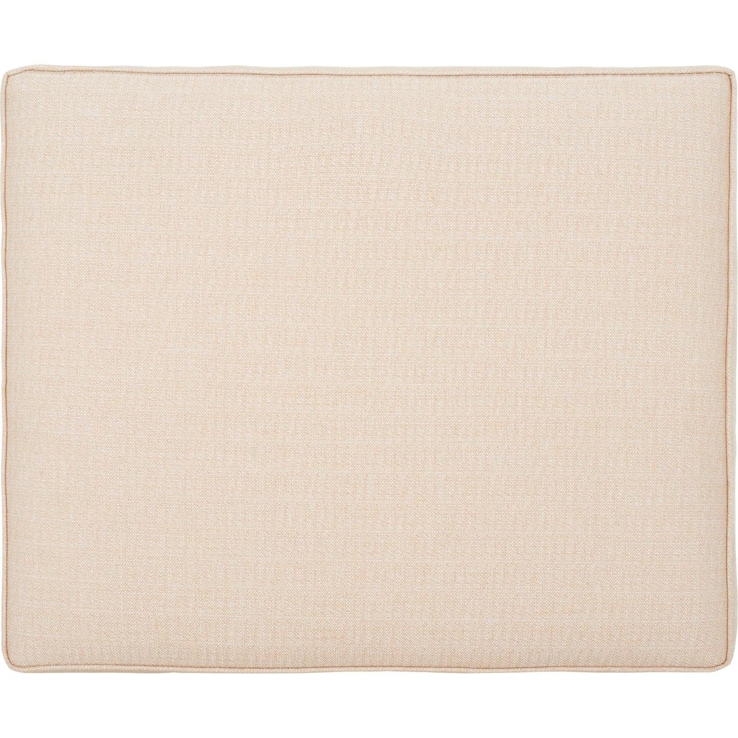 008 SI-2154981 | Closeup | Aikan Woven Sea Grass Ottoman by Safavieh in natural, beige. Made from mahogany wood, linen (100% polyester), abaca, seagrass in a modern style.