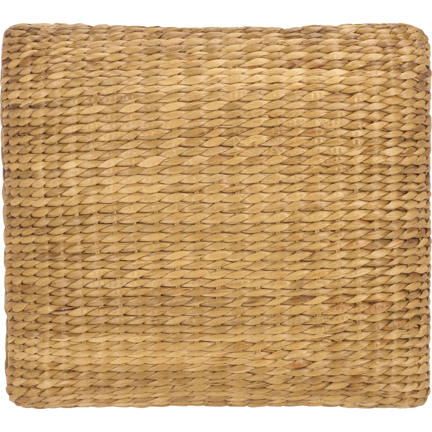 008 SI-2453931 | Additional Silo | Wibaux Waterhyacinth Stool by HedgeApple Essentials in natural. Made from mahogany wood, abaca in a rustic style.