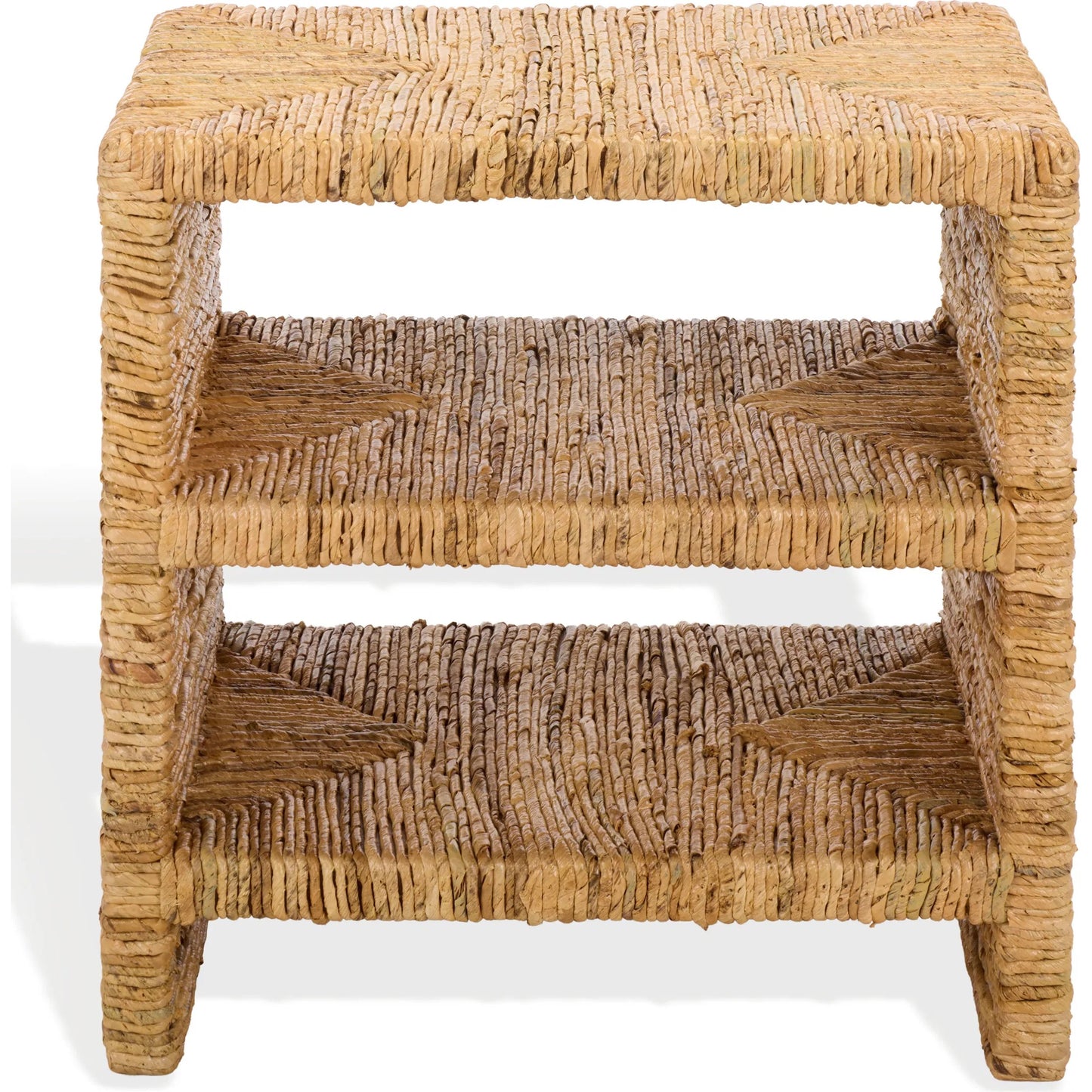 000 SI-2629829 | Additional Silo | Sedgwick Abaca Accent Table by HedgeApple Essentials in natural. Made from mahogany wood, plywood, woven abaca in a unique style.