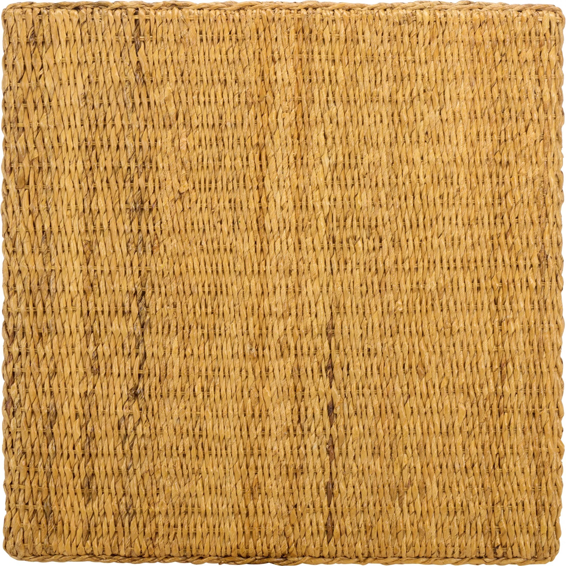 Blount Abaca Square Coffee Table by HedgeApple Essentials in natural. Made from mahogany wood, plywood, woven abaca in a unique style.