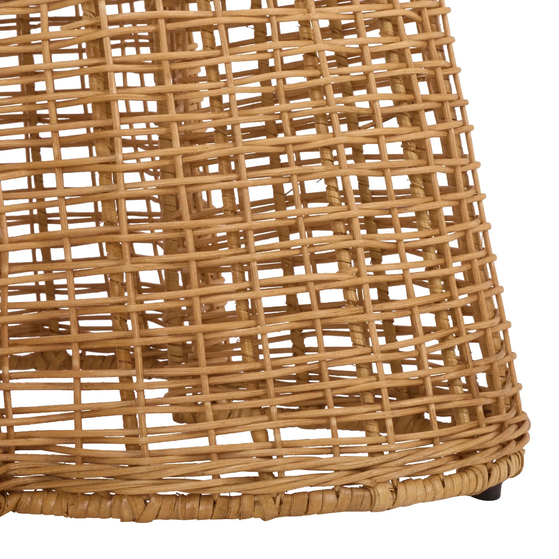 East Rattan Console Table by HedgeApple Essentials in natural. Made from plywood, rattan, fitrit, iron in a unique style.