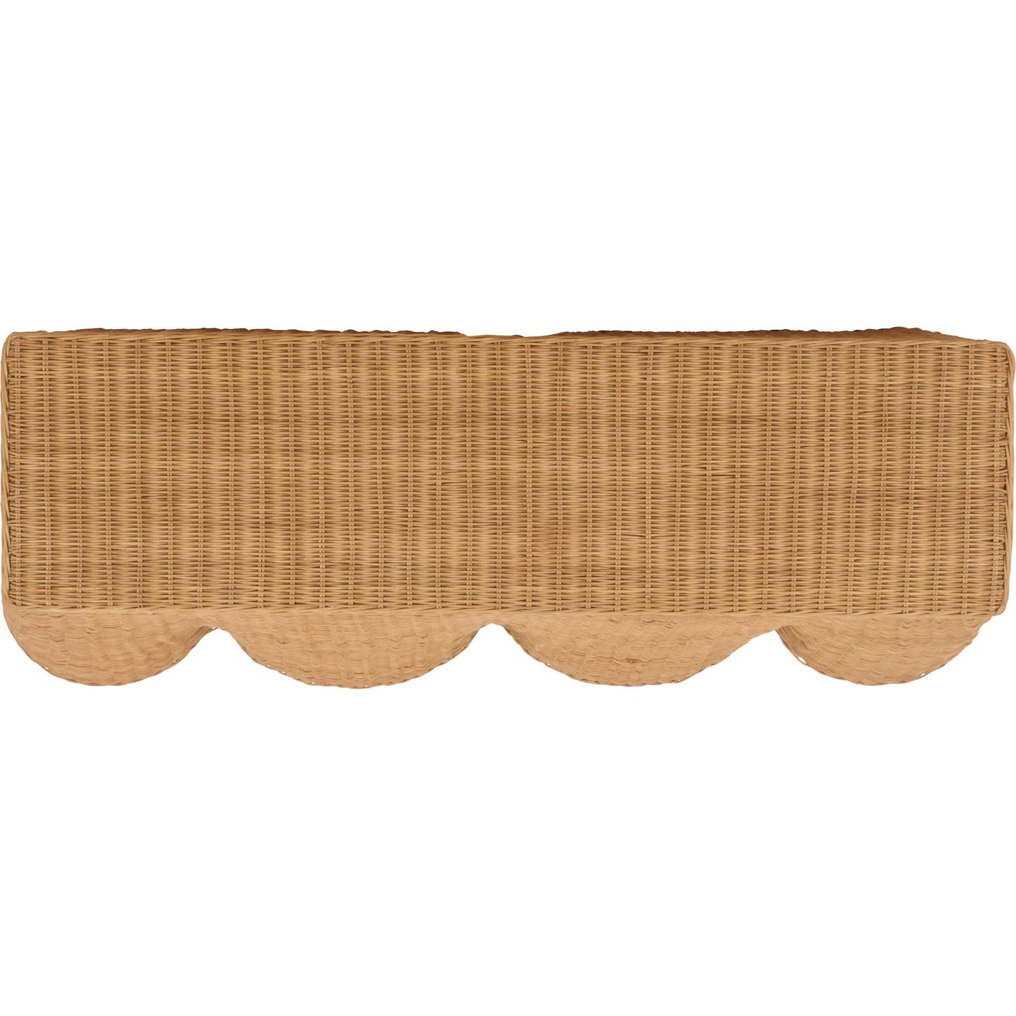 003 SI-2629835 | Additional Silo | East Rattan Console Table by HedgeApple Essentials in natural. Made from plywood, rattan, fitrit, iron in a unique style.