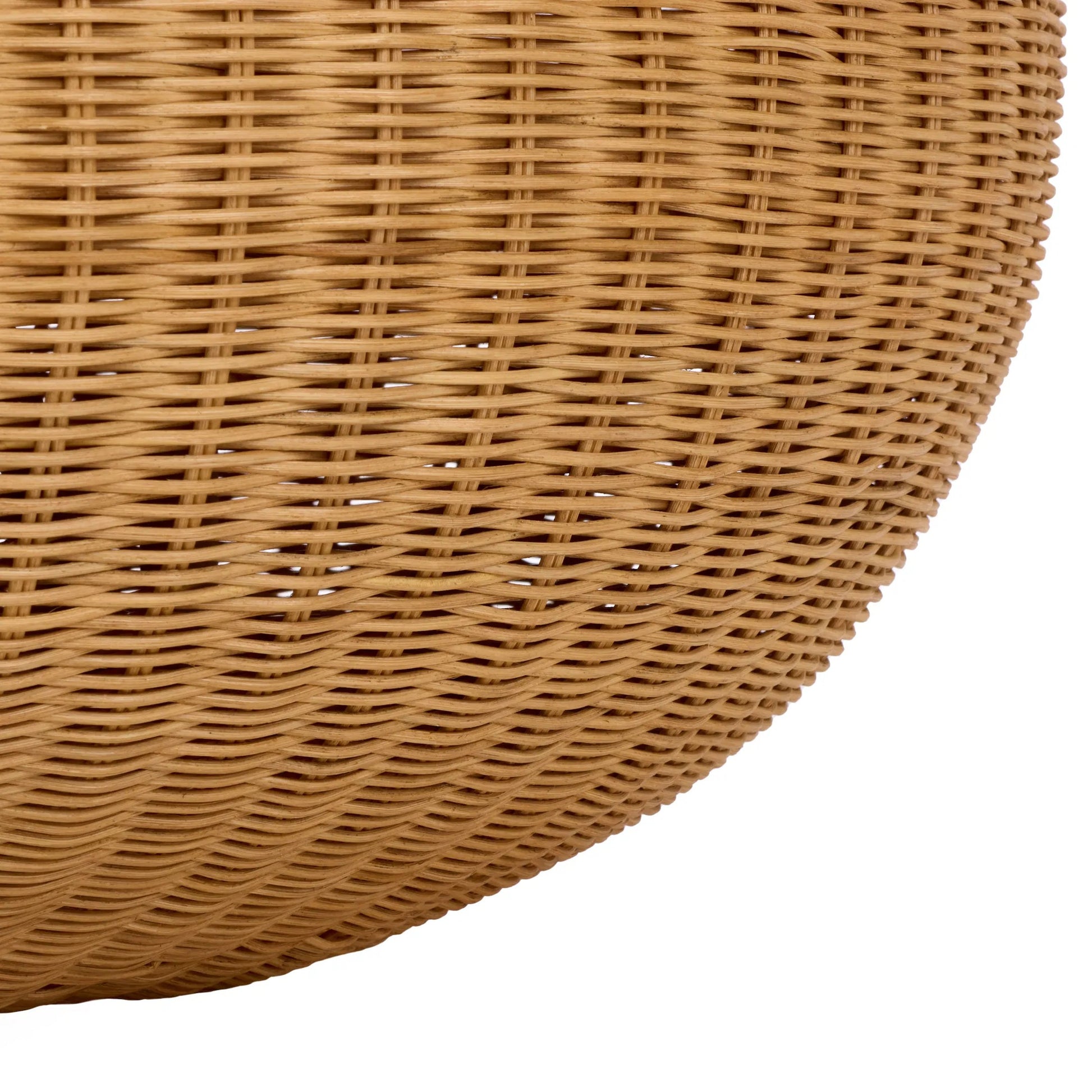 Drew Rattan Coffee Table by HedgeApple Essentials in natural. Made from plywood, rattan, fitrit in a unique style.