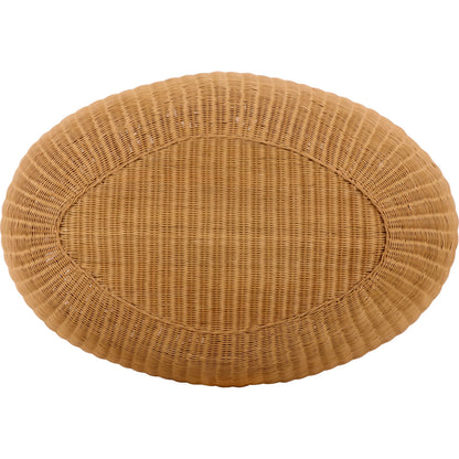 Drew Rattan Coffee Table by HedgeApple Essentials in natural. Made from plywood, rattan, fitrit in a unique style.