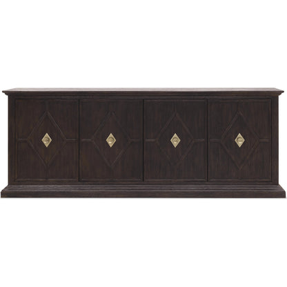 Driftwood Entertainment Credenza by Hooker Furniture. Made from unique in a transitional style.