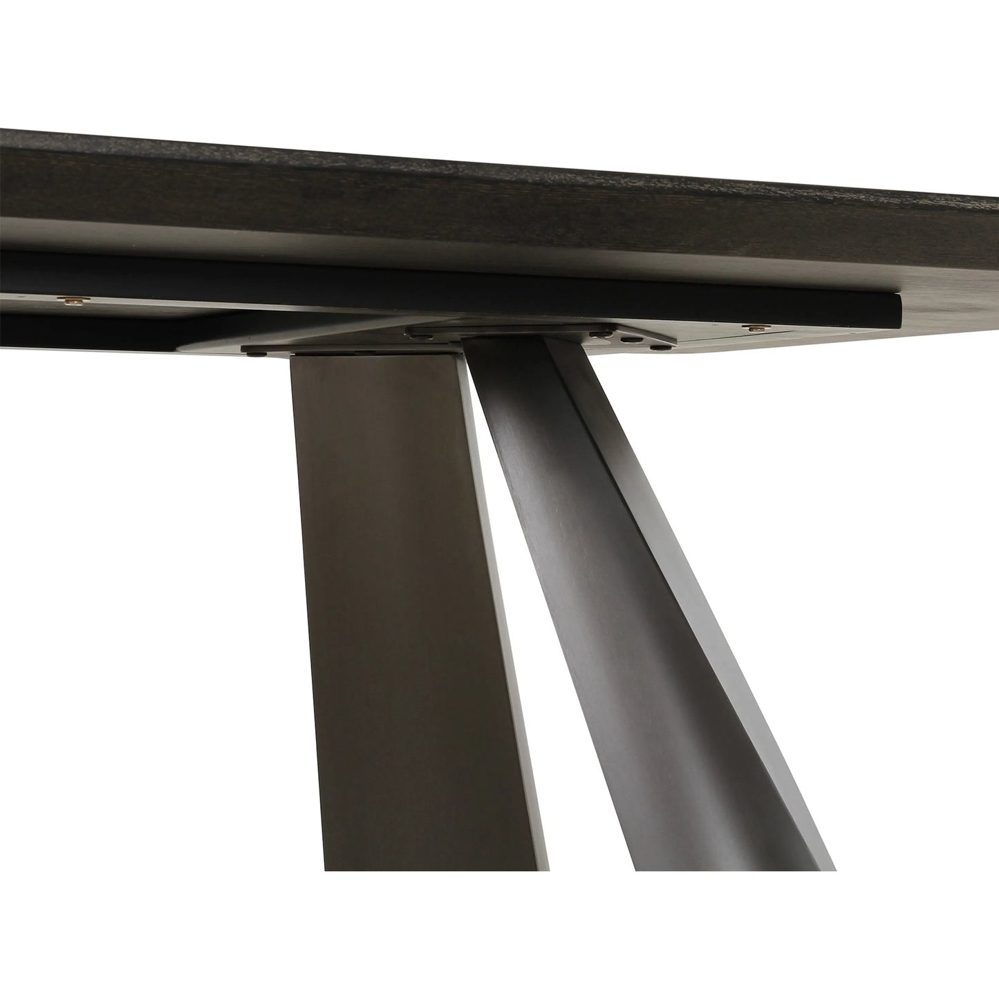 005 SI-2534690 | Closeup | Novara Design Dark Rectangle Dining Table - PLZ-386DT by Pasargad Home in dark brown. Made from mdf in a unique style.