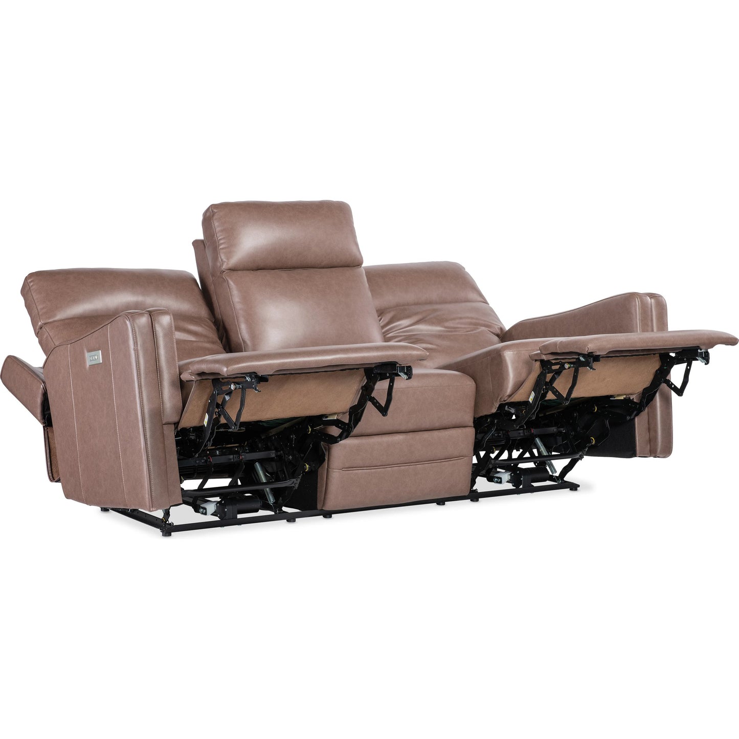 004 SI-2250812 | Additional Silo | Twain Zero Gravity Power Sofa with Power Headrest and Lumbar by Hooker Furniture in brown. Made from unique in a traditional style.