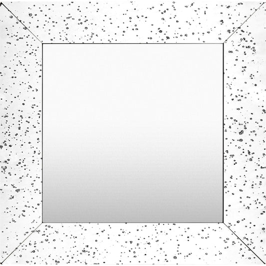 Crystalline - 27990 by Surya in natural and antiqued. Made from mirror, manufactured wood in a modern style.