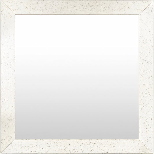 Crystalline - 27990 by Surya in metallic silver and antiqued. Made from mirror, manufactured wood in a modern style.
