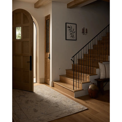 Cynthia CYN-02 Rug by Loloi in ivory, sky. Made from 80% wool, 20% cotton in a unique style.