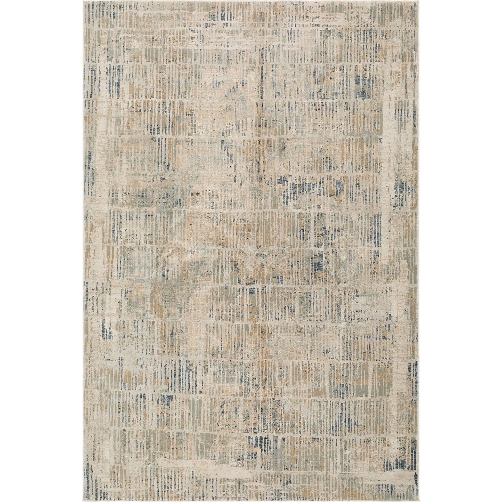 Canyon CYY-2305 Rug by Livabliss in tan, light gray, sage, sky blue, teal. Made from polypropylene, polyester in a unique style.