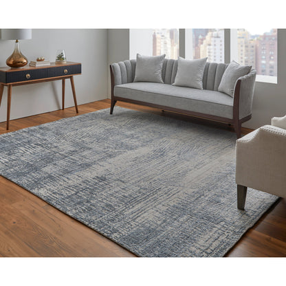 Eastfield Rug - 69AIF by Feizy in blue, ivory, gray. Made from wool, viscose in a unique style.