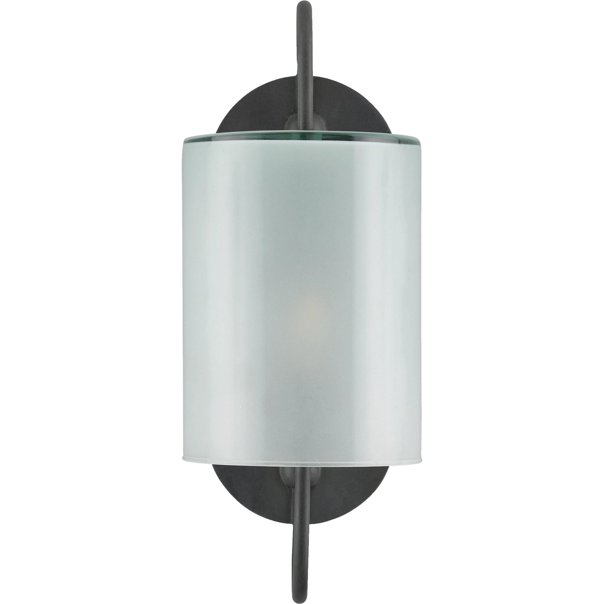 Glacier Wall Sconce by Currey and Company. Made from wrought iron, glass in a traditional style.