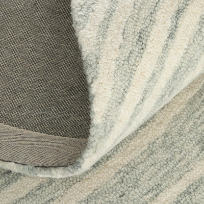 Wallace WAL8A41F Rug by Feizy in gray, ivory. Made from wool in a unique style.