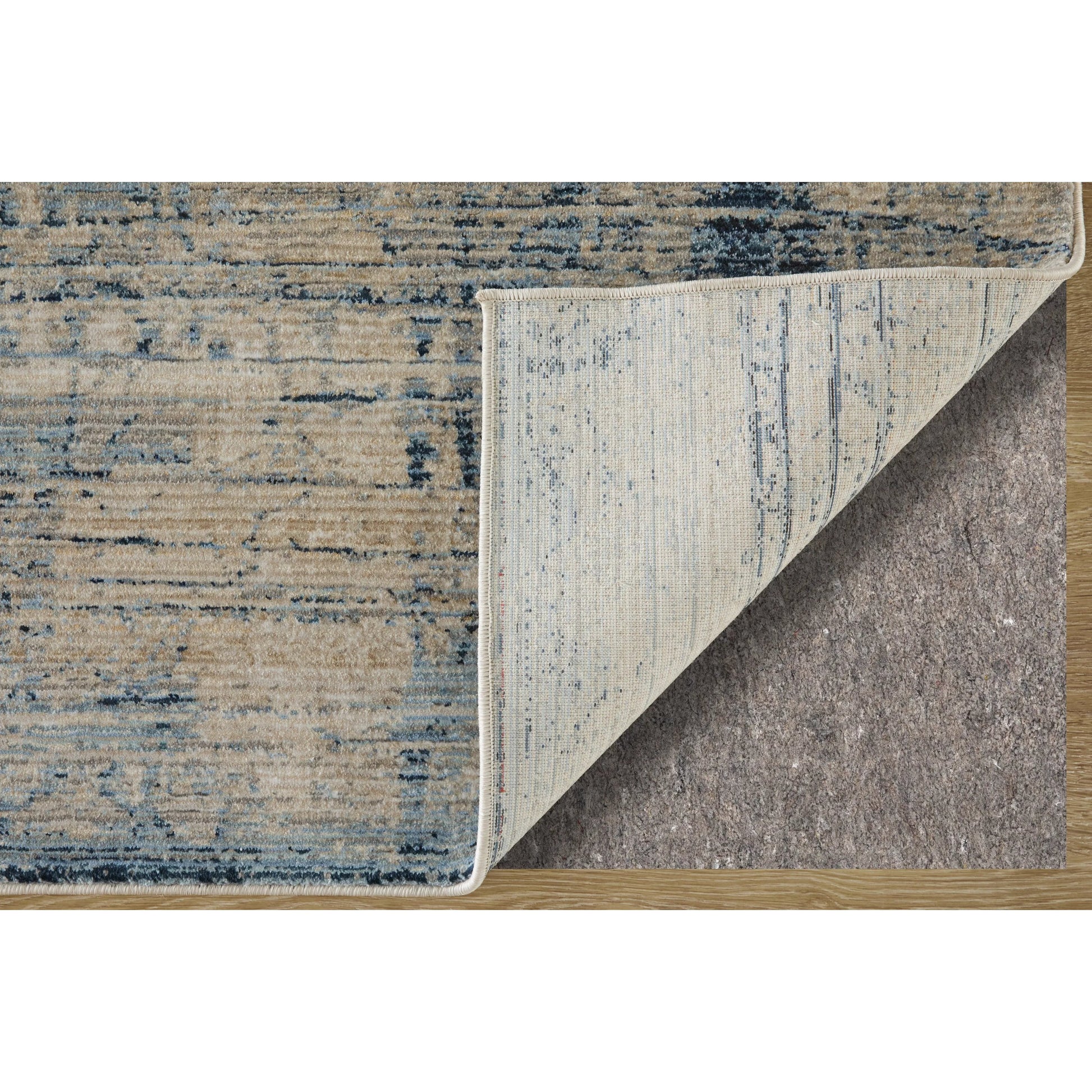 Sonora SNR39UAF Rug by Feizy in blue, ivory, gray. Made from polypropylene, polyester, viscose in a unique style.
