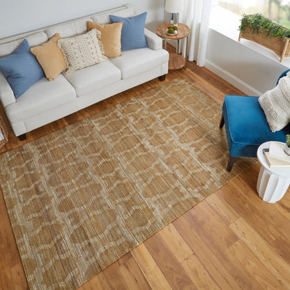 Lilliana Transitional Geometric Rug - 0764F by Feizy. Made from jute in a unique style.