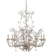 Crystal Bud Chandelier by Currey and Company. Made from unique in a traditional style.