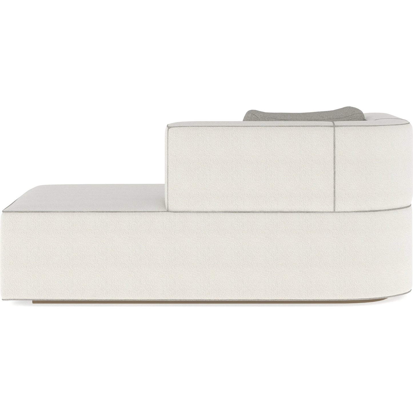 021 SI-2370809 | Additional Silo | Marbella Chaise by Caracole in lucent bronze metallic paint. Made from unique in a transitional style.