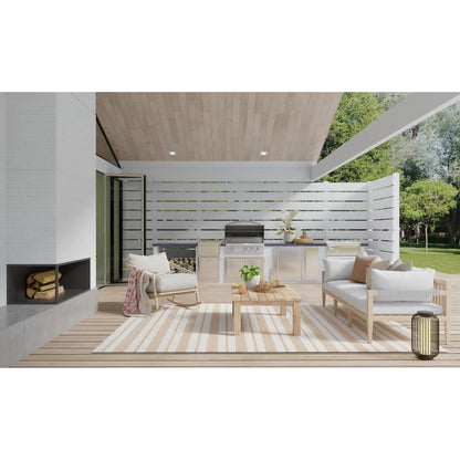 Duprine Transitional Stripes Rug - 0560F by Feizy. Made from unique in a unique style.