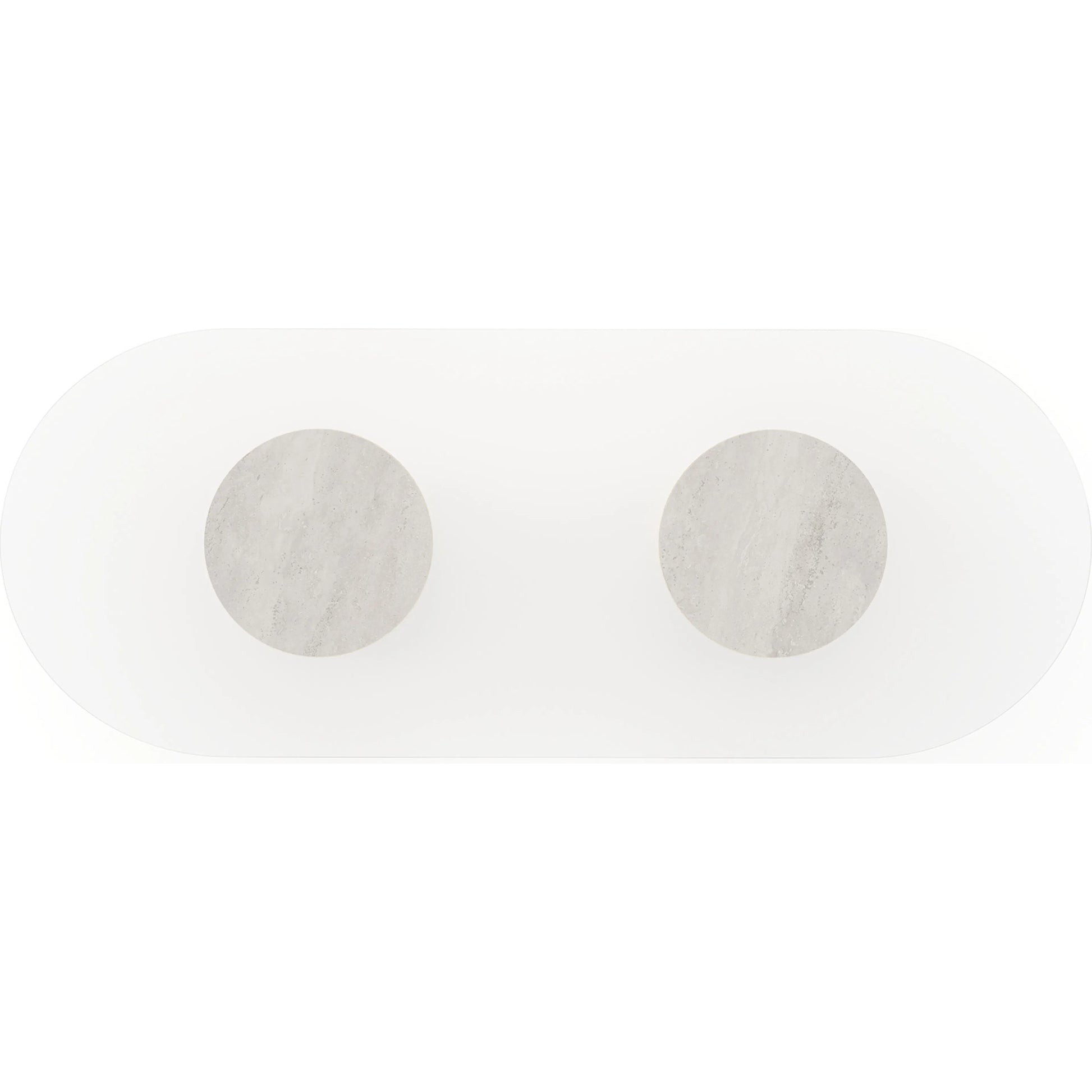 Rhythm Oval Glass Top Dining Table by Caracole in oak, bronze and sun drenched oak. Made from oak in a transitional style.