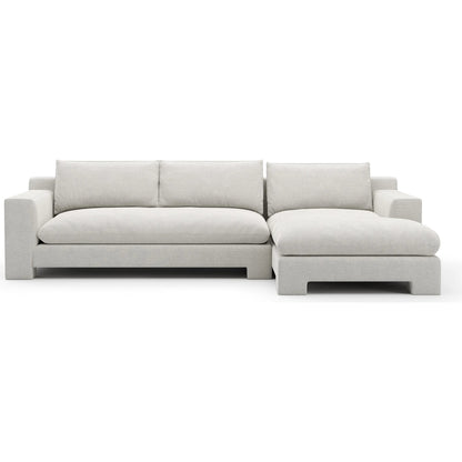 Devon Chaise Sectional by Caracole. Made from unique in a transitional style.