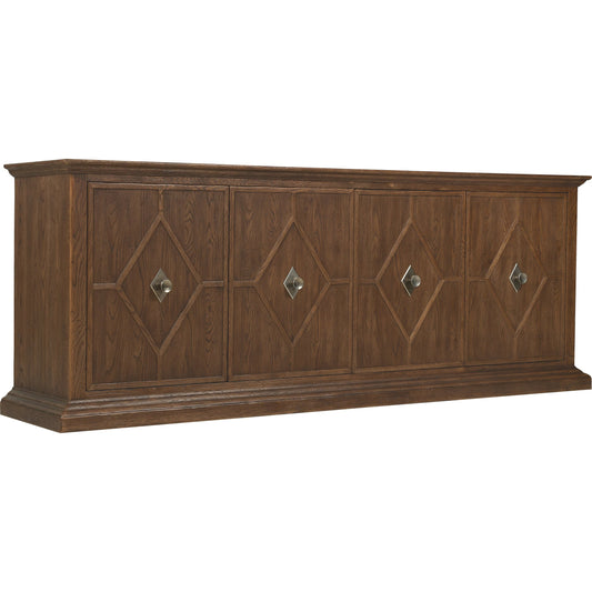 Driftwood Entertainment Credenza by Hooker Furniture. Made from unique in a transitional style.