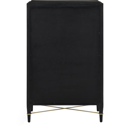 Verona Five-Drawer Chest by Currey and Company. Made from unique in a traditional style.