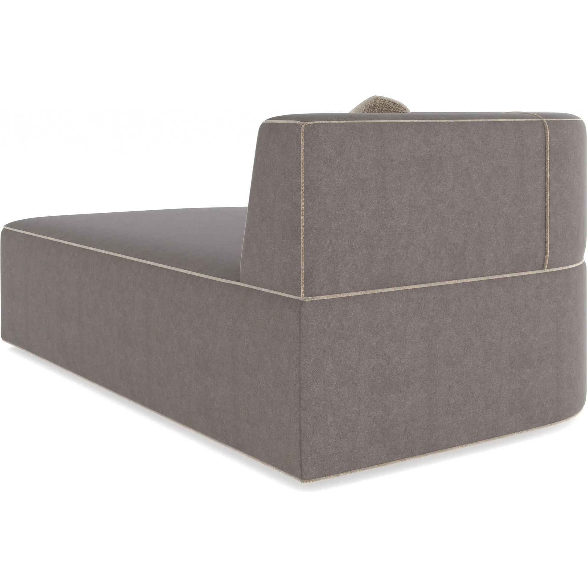 Marbella Chaise by Caracole in lucent bronze metallic paint. Made from unique in a transitional style.