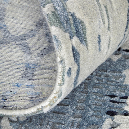 Zarah Rug - ZRH8917F by Feizy in blue, ivory. Made from viscose, wool in a unique style.