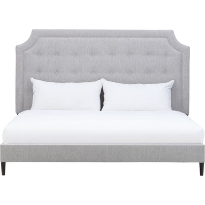Zest Scooped Welt Upholstered Bed by Zest. Made from mdf, partical board in a modern style.